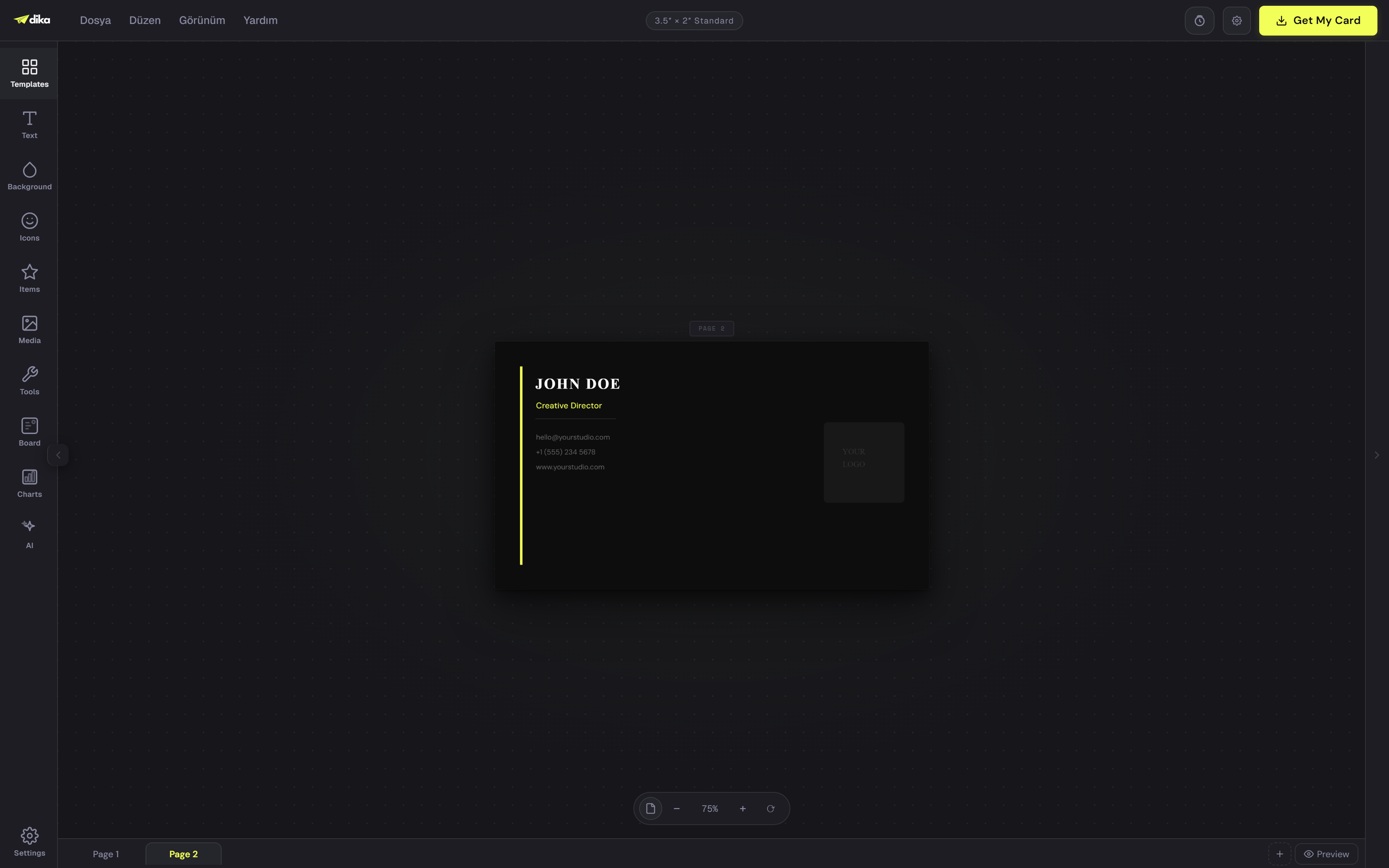 Video and slides, built on the same canvas